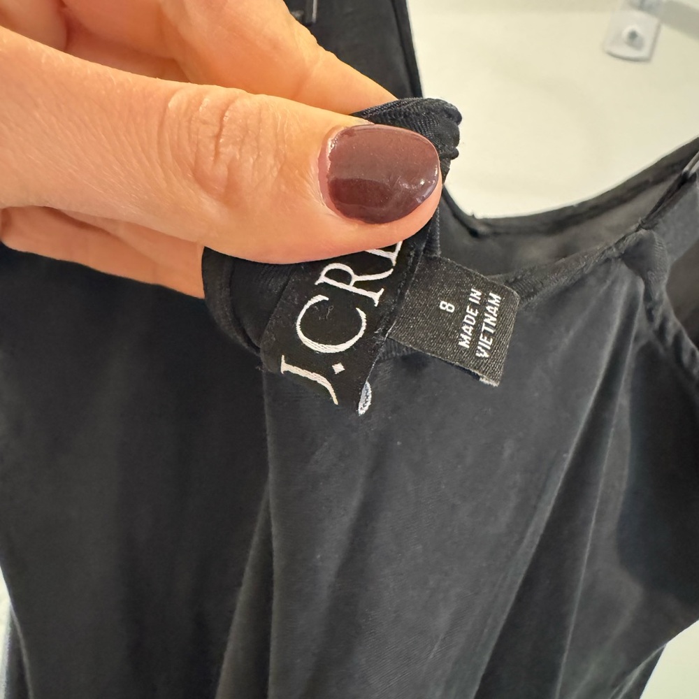 J. Crew Black Slip Dress - Picture 3 of 4